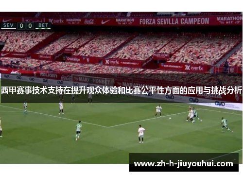西甲赛事技术支持在提升观众体验和比赛公平性方面的应用与挑战分析